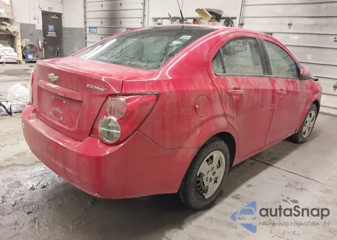 2014 Chevrolet Sonic Ls Auto from USA, damaged, VIN 1G1JA5SG4E4156155